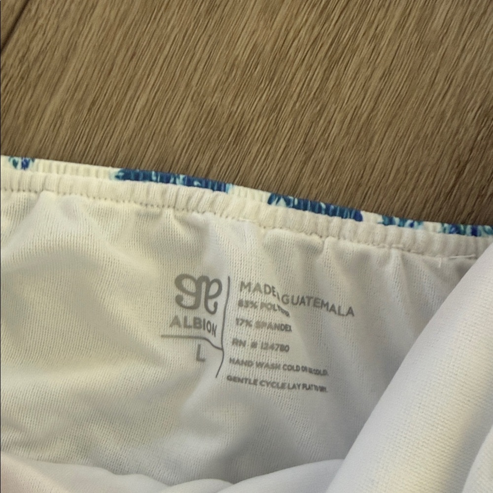 Albion Fit women’s Santorini Tankini and high waisted ruched bottoms NWT large - Picture 7 of 8